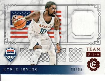 2016-17 Panini Excalibur - Team USA #9 Kyrie Irving Front