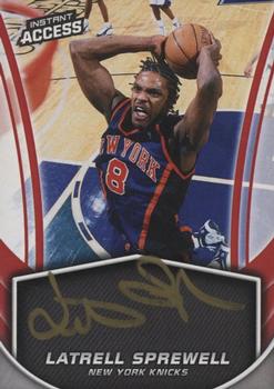 2017-18 Panini Instant NBA - Instant Access Autographs #IA-LP Latrell Sprewell Front
