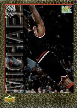 1996-97 Upper Deck Ball Park Michael Jordan - Gold #BP1 Michael Jordan Front