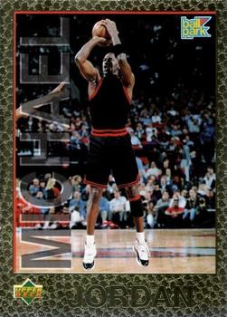 1996-97 Upper Deck Ball Park Michael Jordan - Gold #BP2 Michael Jordan Front