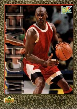 1996-97 Upper Deck Ball Park Michael Jordan - Gold #BP5 Michael Jordan Front