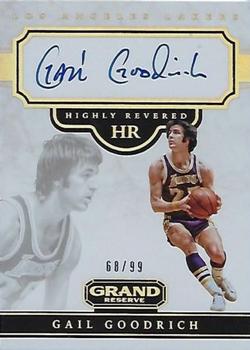 2016-17 Panini Grand Reserve - Highly Revered #14 Gail Goodrich Front