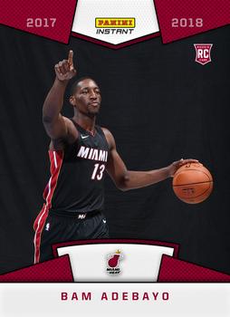 2017-18 Panini Instant NBA - RPS First Look #1 Bam Adebayo Front