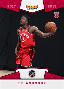 2017-18 Panini Instant NBA - RPS First Look #3 OG Anunoby Front