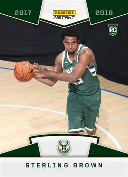 2017-18 Panini Instant NBA - RPS First Look #8 Sterling Brown Front