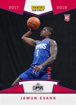 2017-18 Panini Instant NBA - RPS First Look #12 Jawun Evans Front