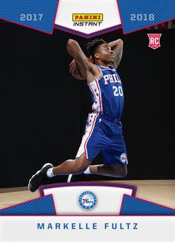 2017-18 Panini Instant NBA - RPS First Look #15 Markelle Fultz Front