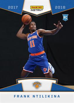 2017-18 Panini Instant NBA - RPS First Look #29 Frank Ntilikina Front