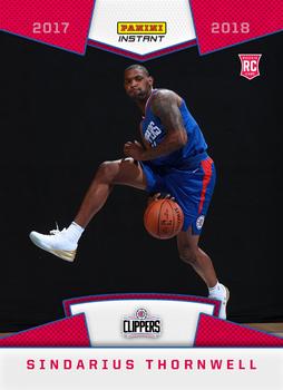 2017-18 Panini Instant NBA - RPS First Look #40 Sindarius Thornwell Front