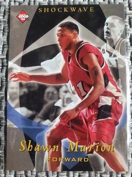 1999 Collector's Edge - Shockwave #SW16 Shawn Marion Front