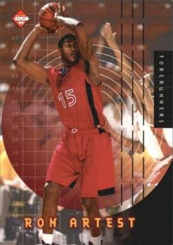 1999 Collector's Edge - Forerunners #1 Ron Artest Front