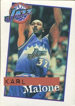 1998-99 Panini NBA Stickers #102 Karl Malone Front