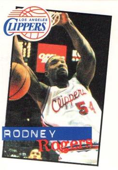 1998-99 Panini NBA Stickers #117 Rodney Rogers Front