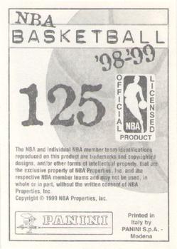 1998-99 Panini NBA Stickers #125 Kobe Bryant Back