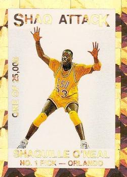 1993-94 Arena Sports Shaquille O'Neal (Unlicensed) - Promos (Unlicensed) #2 Shaquille O'Neal Front