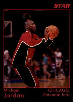 1991 Star Michael Jordan #5 Michael Jordan Front
