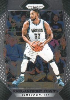 2017-18 Panini Prizm #82 Karl-Anthony Towns Front