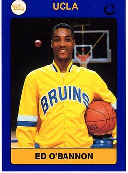 1990-91 UCLA Women and Men's Basketball #3 Ed O'Bannon Front