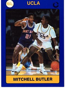 1990-91 UCLA Women and Men's Basketball #5 Mitchell Butler Front