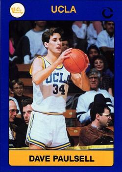 1990-91 UCLA Women and Men's Basketball #9 Dave Paulsell Front