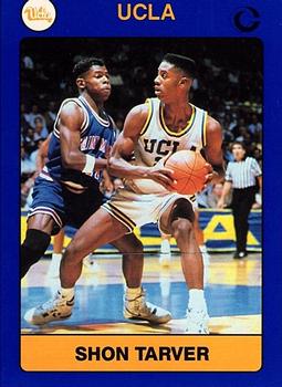 1990-91 UCLA Women and Men's Basketball #10 Shon Tarver Front