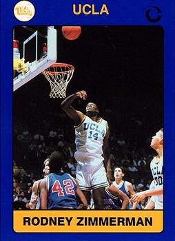 1990-91 UCLA Women and Men's Basketball #11 Rodney Zimmerman Front
