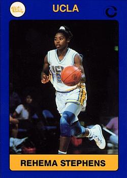 1990-91 UCLA Women and Men's Basketball #17 Rehema Stephens Front