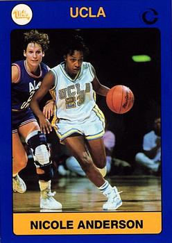 1990-91 UCLA Women and Men's Basketball #18 Nicole Anderson Front