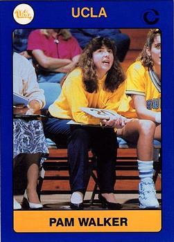 1990-91 UCLA Women and Men's Basketball #20 Pam Walker Front