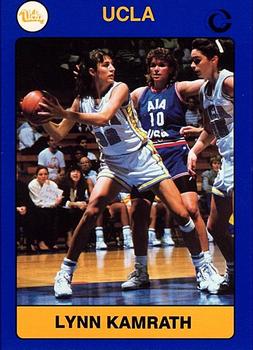1990-91 UCLA Women and Men's Basketball #21 Lynn Kamwrath Front