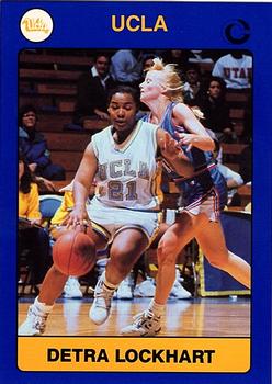 1990-91 UCLA Women and Men's Basketball #22 Detra Lockhart Front