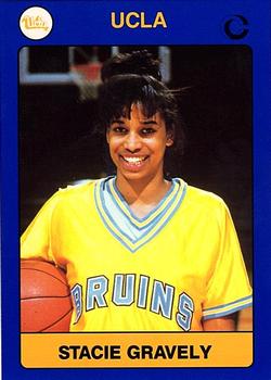 1990-91 UCLA Women and Men's Basketball #23 Stacie Gravely Front