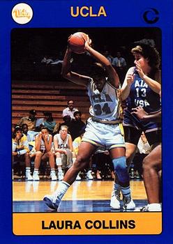 1990-91 UCLA Women and Men's Basketball #24 Laura Collins Front