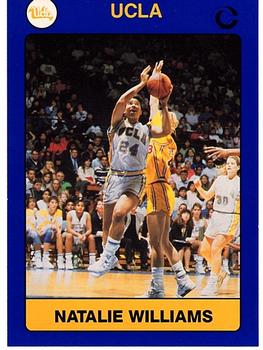 1990-91 UCLA Women and Men's Basketball #32 Natalie Williams Front