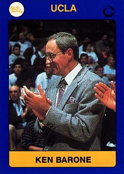 1990-91 UCLA Women and Men's Basketball #38 Ken Barone Front