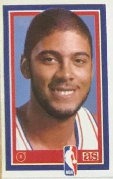 1989 Los Ases de la NBA Spanish Stickers #8 Brad Daugherty Front