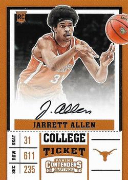 2017 Panini Contenders Draft Picks - RPS College Ticket #65 Jarrett Allen Front