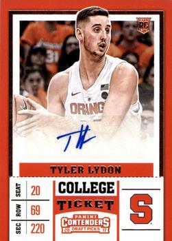 2017 Panini Contenders Draft Picks - College Ticket #69 Tyler Lydon Front