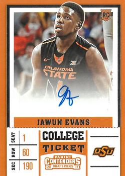 2017 Panini Contenders Draft Picks - College Ticket #81 Jawun Evans Front