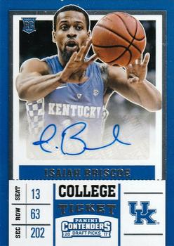 2017 Panini Contenders Draft Picks - College Ticket #117 Isaiah Briscoe Front