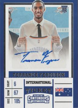2017 Panini Contenders Draft Picks - International Ticket #113 Terrance Ferguson Front