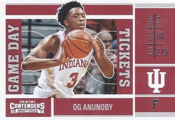 2017 Panini Contenders Draft Picks - Game Day Tickets #12 OG Anunoby Front