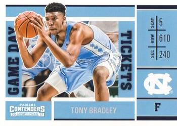 2017 Panini Contenders Draft Picks - Game Day Tickets #25 Tony Bradley Front