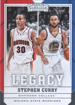 2017 Panini Contenders Draft Picks - Legacy #30 Stephen Curry Front