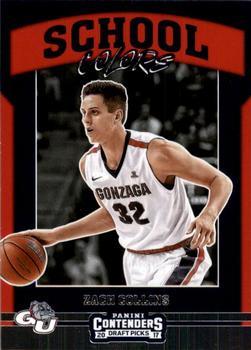 2017 Panini Contenders Draft Picks - School Colors #11 Zach Collins Front
