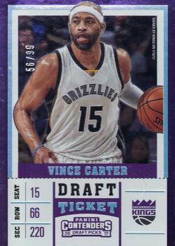 2017 Panini Contenders Draft Picks - Draft Ticket #48 Vince Carter Front
