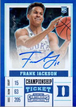 2017 Panini Contenders Draft Picks - College Championship Ticket Variation #86 Frank Jackson Front