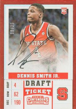 2017 Panini Contenders Draft Picks - RPS College Draft Ticket Variation #60 Dennis Smith Jr. Front