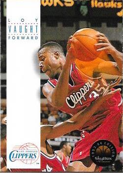 1993-94 SkyBox Premium - Series 1 Perforated Sheet 1 #NNO Loy Vaught Front