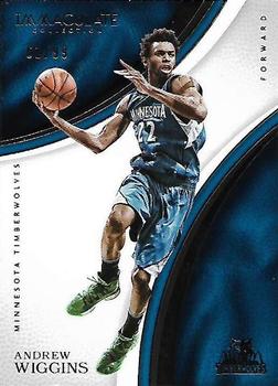 2016-17 Panini Immaculate Collection #5 Andrew Wiggins Front